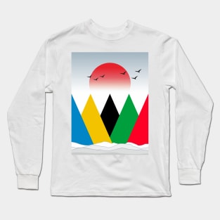 Vertical Limit Mountains | Hiking and Trekking Gifts Long Sleeve T-Shirt